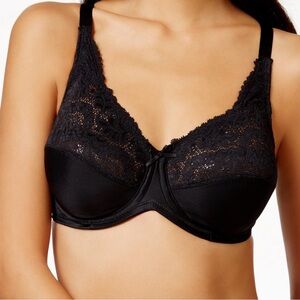 Minimizer Comfort Lace Underwire Bra Liliyette New With Tag